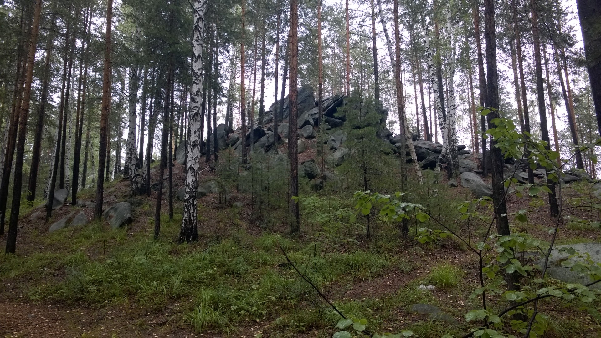 Палкино. Скалы Каменная Чаша. Окрестности г. Екатеринбург